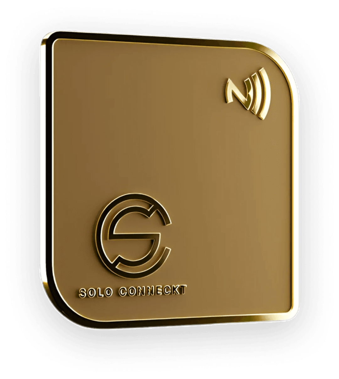 Solo Conneckt gold NFC card